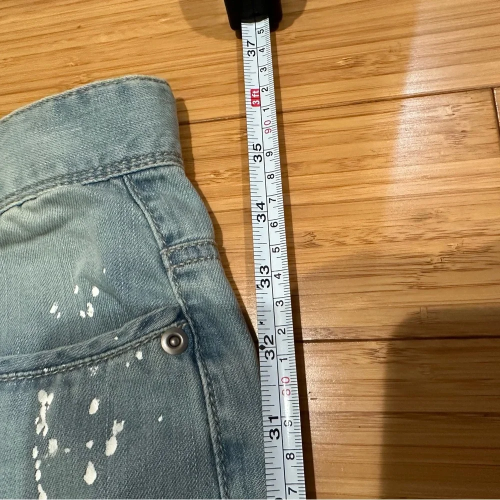Paint Splatter Relaxed Jeans 2XL NWT